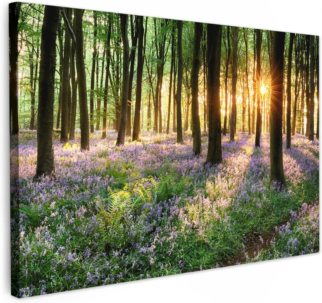 MuchoWow© Leinwand Gross 120x80 cm XXL Deko Schlafzimmer Aesthetic Leinwandbilder Wohnzimmer Gemälde