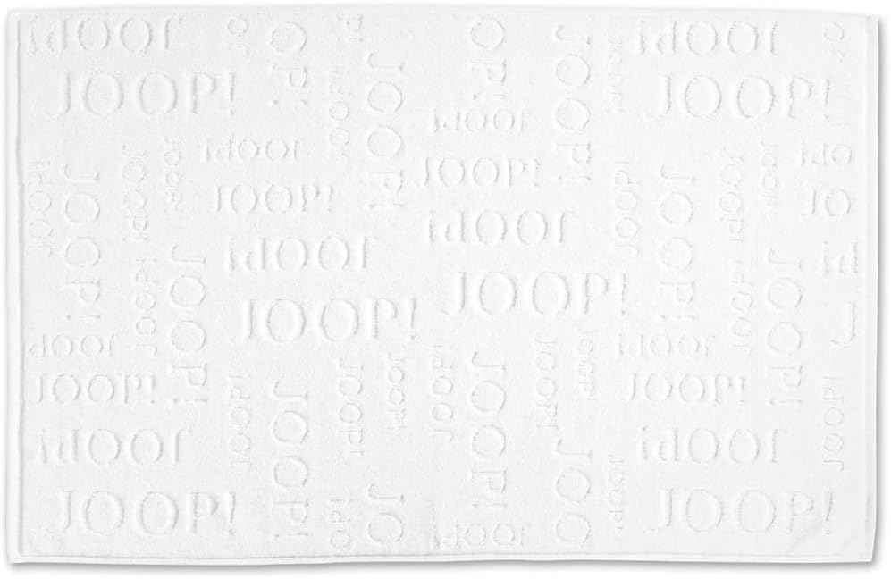 Joop! Badteppich Repeat Farbe Weiss Grösse 55x85