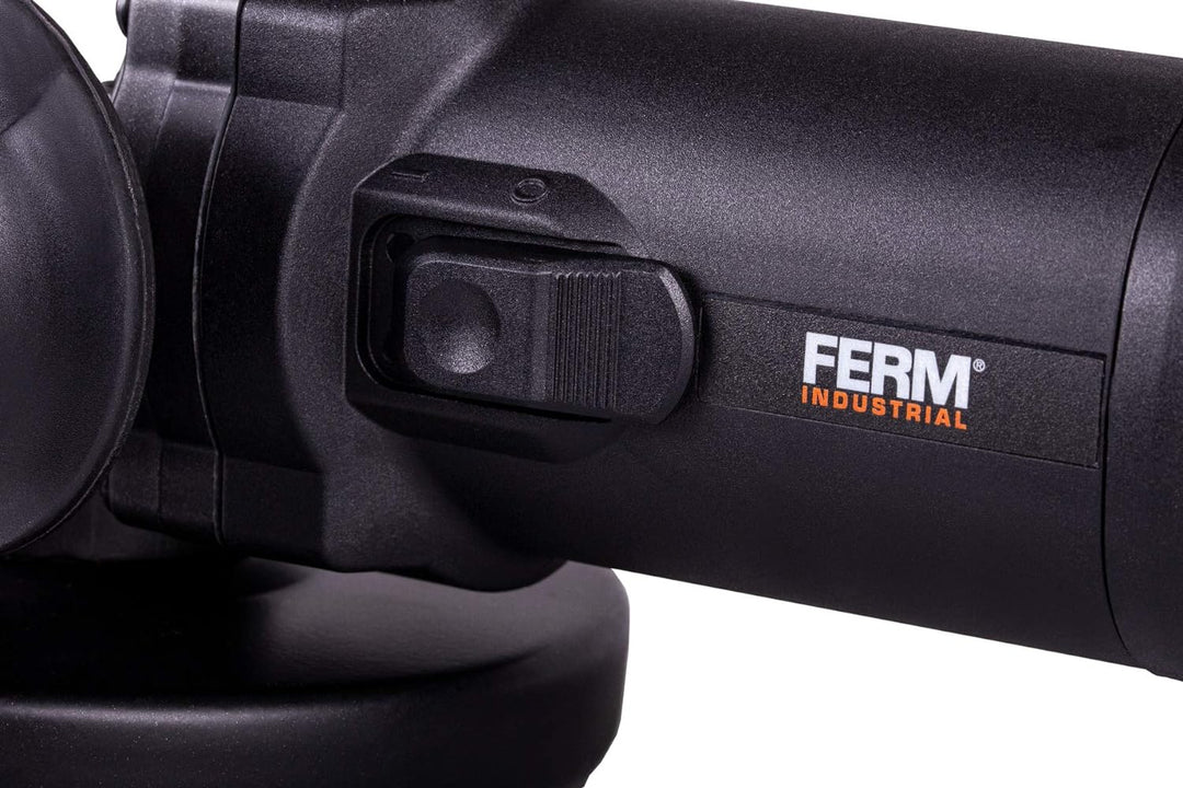 FERM Winkelschleifer 950W - 125mm 125 mm Schwarz, 125 mm Schwarz