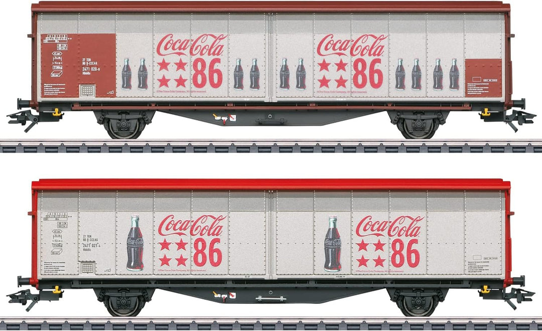 Märklin 48345 Modellbahn-Schiebewandwagen-Set, Bunt