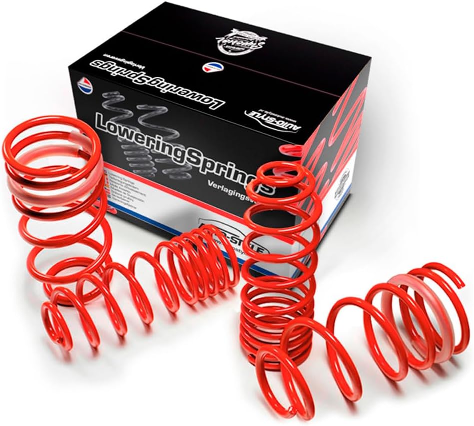 AUTO-STYLE Tieferlegungsfedern kompatibel mit Ford Fiesta 1.25/1.3/1.4/1.6/1.4TDCi /1.6TDCi 2002-10/