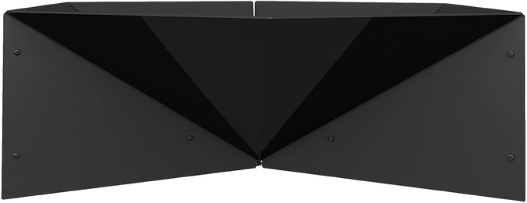 Feuerschale Feuerstelle Garten Terrasse Modern Lagerfeuer Stahl 69,2x60,5x22,5cm