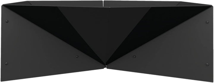 Feuerschale Feuerstelle Garten Terrasse Modern Lagerfeuer Stahl 69,2x60,5x22,5cm