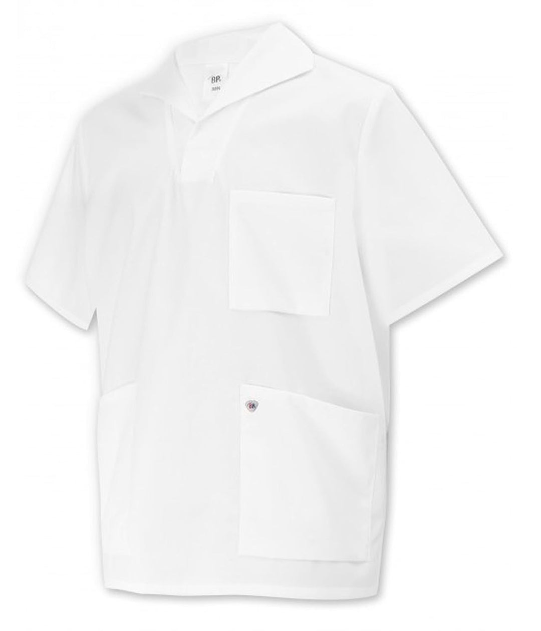 BP 1659-400-21-XSn Unisex Überzieh-Kasack, 1/2 Ärmel mit Spatenkragen, 215,00 g/m² Stoffmischung, we