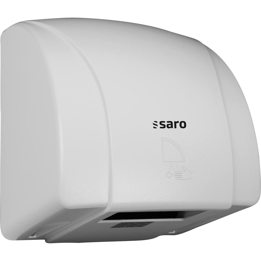 Saro Sirocco GSX 1800 Händetrockner, Metall, Silber, 20.8 x 24 x 26.8 cm