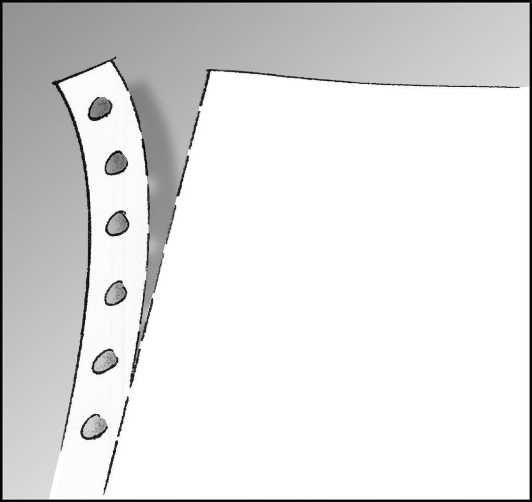 SIGEL 12370 Endlospapier 12 Zoll x 375 mm (A3 quer), 60 g, 2000 Blatt LP, 1fach, mit Leselinien mit