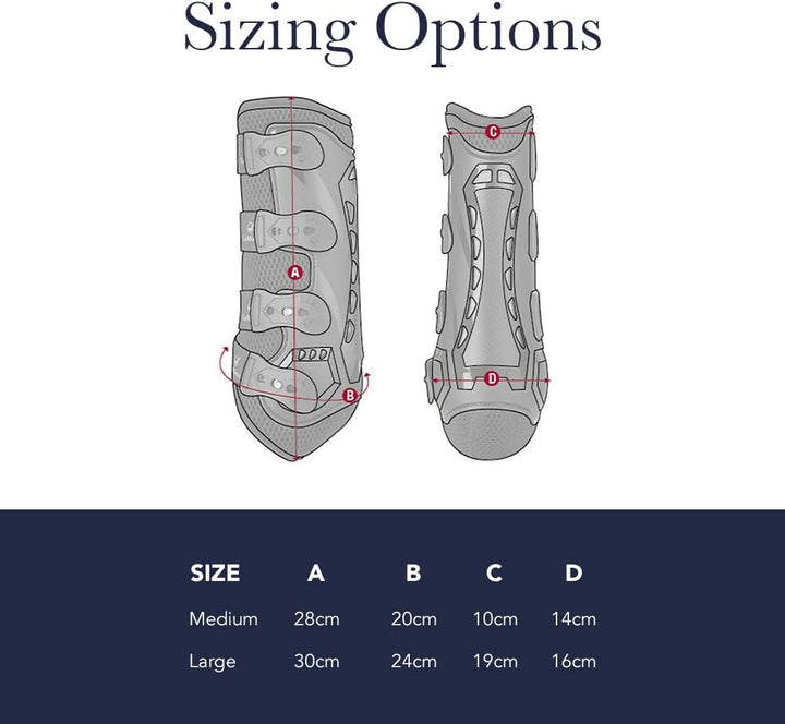 LeMieux Ultramesh Gamaschen Snug Boots in Navy, Grösse:M, LeMieux:Navy Medium, Medium