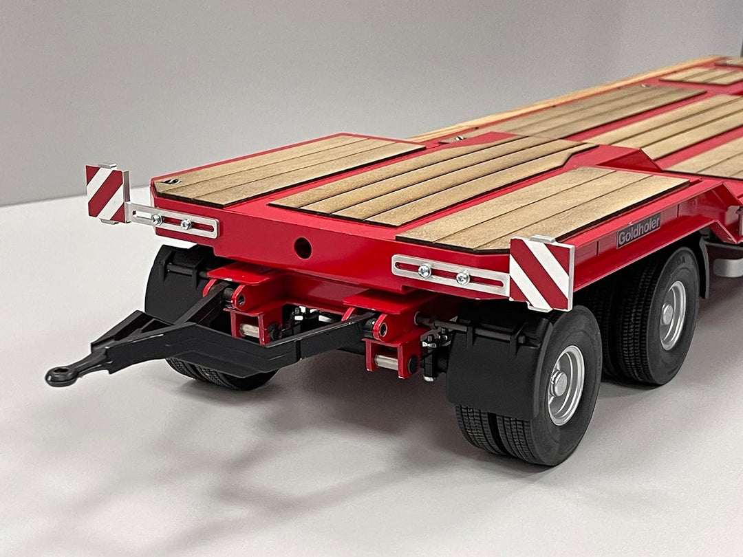 Carson 907448 1:14 Alu Warntafeln mit Dekor (2), RC, Zubehör für Tamiya Trucks, Ersatzteile, Tuningt