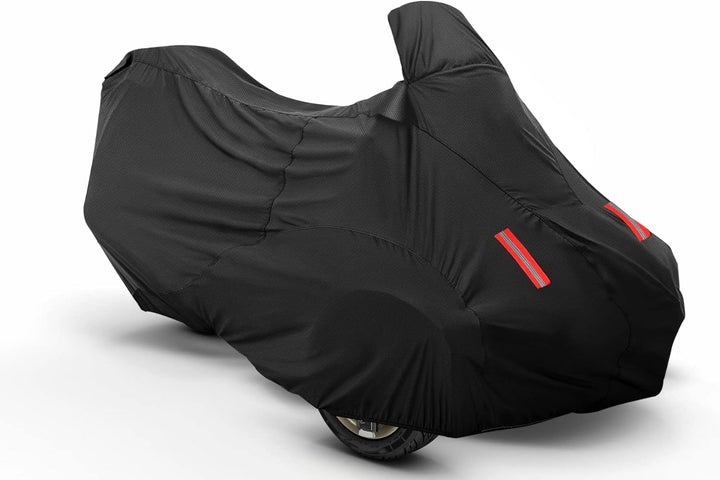 Can Am Spyder Abdeckung 2022, Can Am Spyder Abdeckung Wasserdicht Allwetter, 420D Oxford-Tuch PU-Bes
