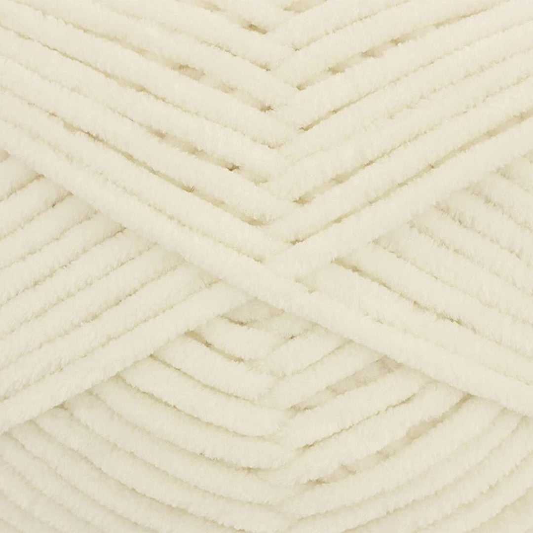 Gründl Funny uni Strick- & Häkelgarn (samtartiges Chenille-Garn aus 100 % Polyester, 10 x 100 g / 12