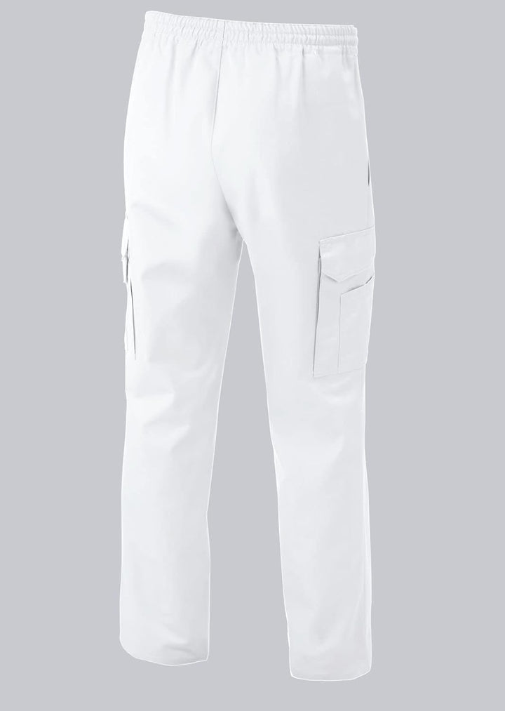 BP 1646-400-21-Ln Unisex-Hose, mit Gummizug in der Taille, 215,00 g/m² Stoffmischung, weiss, Ln Ln W
