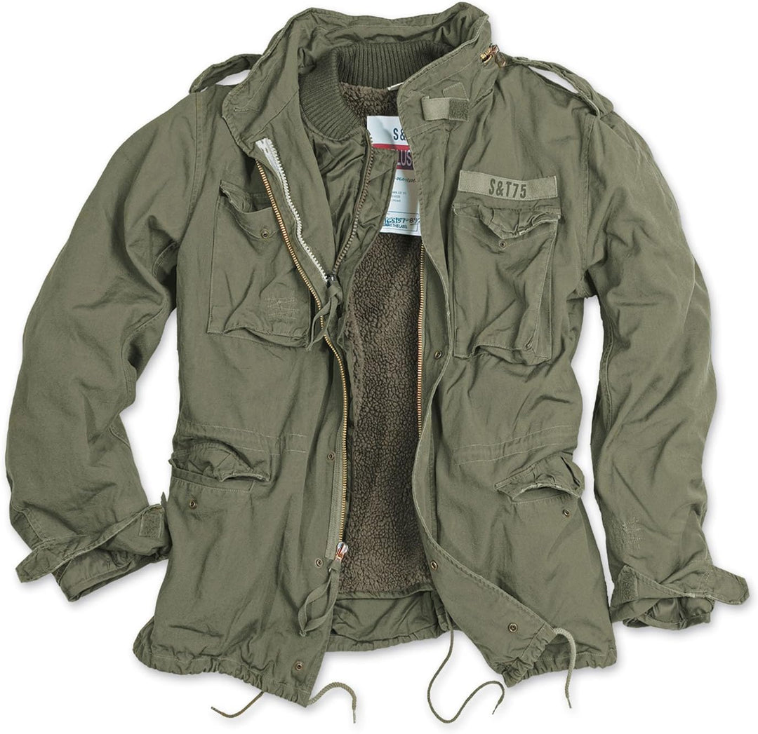 Delta Giant Herren M65 Regiment Jacke, Oliv, Grösse 5XL
