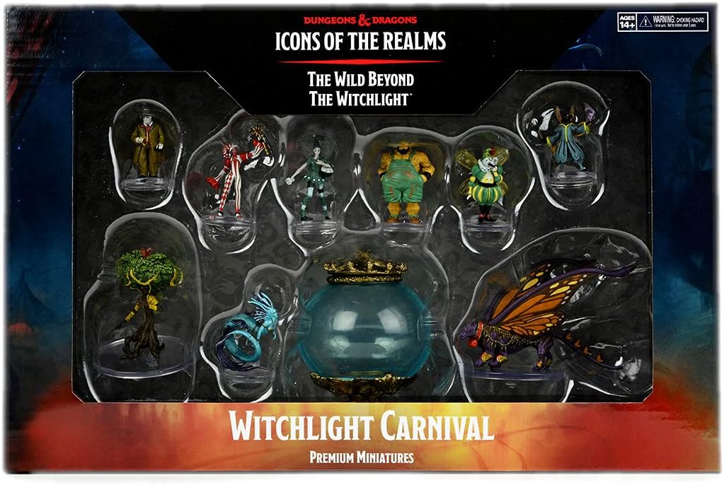 Wizkids Dungeons & Dragons Icons of The Realms Wild Beyond: Witchlight Carnival Set | DnD Miniaturen
