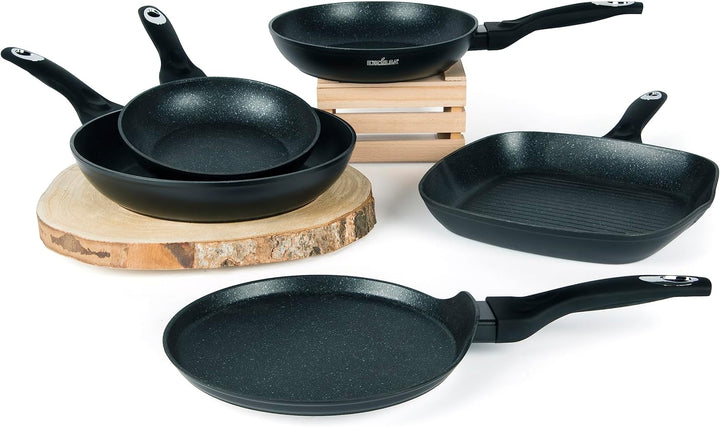 Excelsa Ecoenergy Crêpespfanne, Schwarz