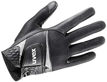 Uvex Unisex – Erwachsene Sumair Reithandschuhe 9.5 black-silver, 9.5 black-silver