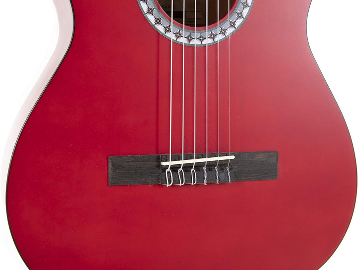 GEWA Konzertgitarre BASIC 3/4 transparent rot - PS510143 - ***NEU***, 3/4 transparent rot