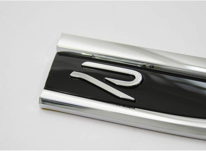 Original VW T-ROC R-Modell Plakette Set seitlich Kotflügel Emblem Tuning Logo, 2-teilig