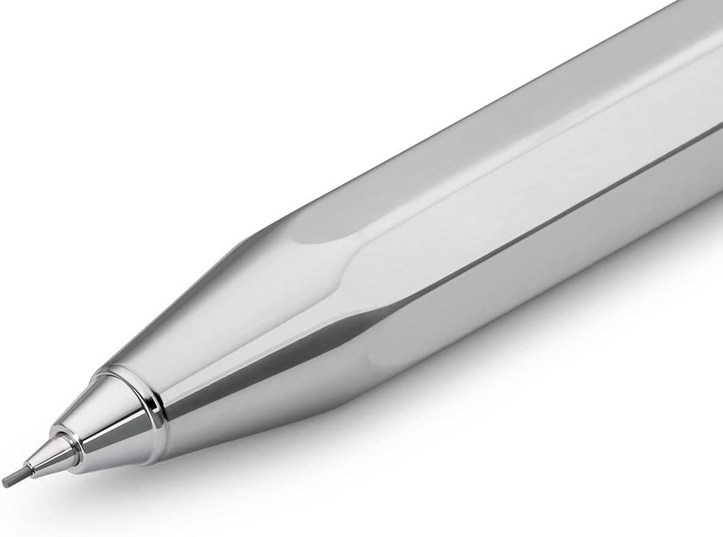 Kaweco AL Sport Druckbleistift 0.7mm HB I 12 g Minenbleistift aus hochwertigem Aluminium I Seidenglä