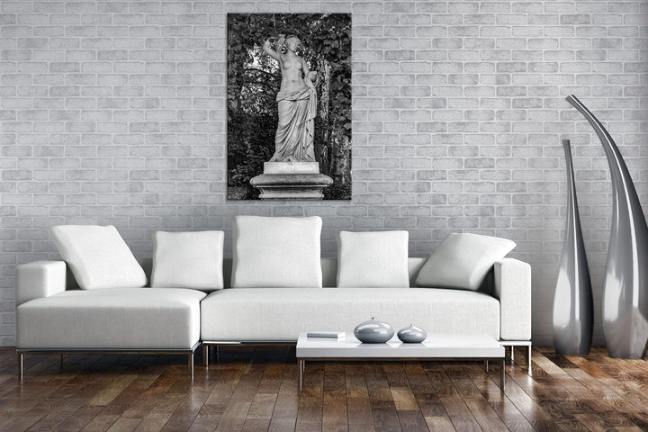 deyoli Skulptur der schönen Aphrodite Format: 80x60 als Leinwand, Effekt: Schwarz&Weiss, Motiv ferti