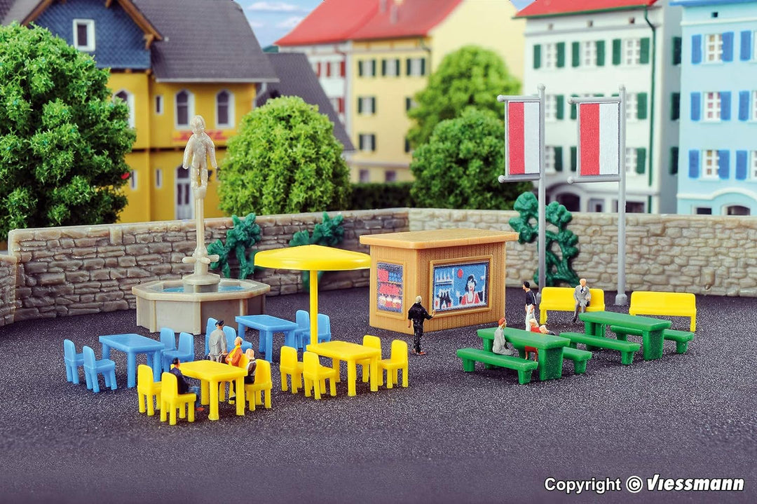 Kibri 36694 - Z Ausgestaltungsset Am Brunnen