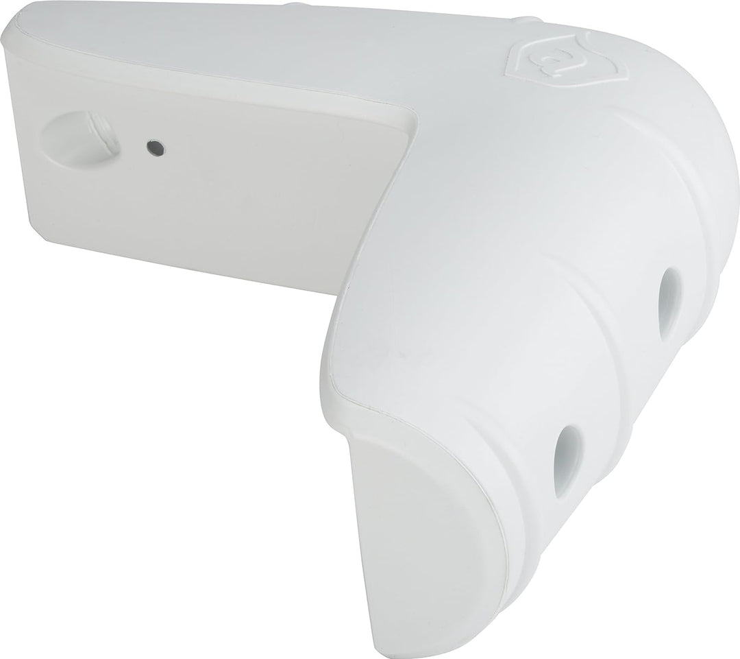 attwood 93531-1 Softside UV-beständige Marine Eck-Dock-Kotflügel, weiss, 30,5 x 30,5 cm Abgewinkelte