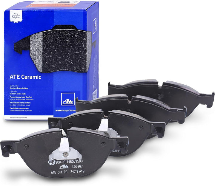 ATE 13.0470-7267.2 Bremsbelagsatz, Scheibenbremse