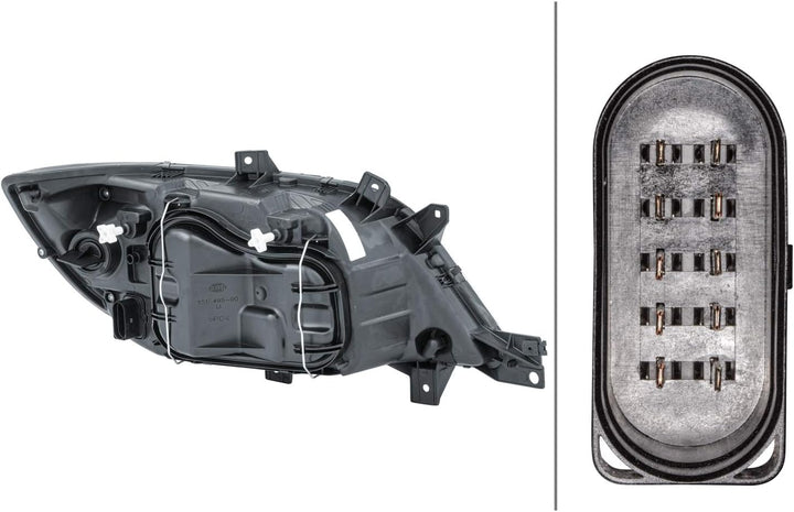 HELLA 1LH 246 047-071 Halogen-Hauptscheinwerfer - links - für u.a. Mercedes-Benz Sprinter 3-T Chassi