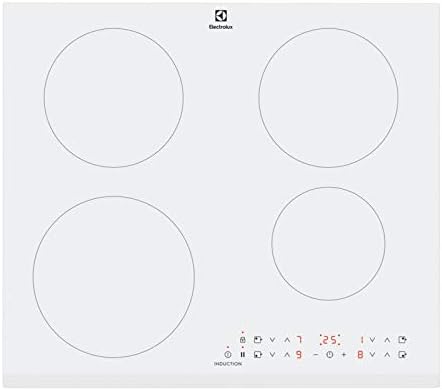 Electrolux LIR60430BW Induktionskochfeld, Glas, Weiss