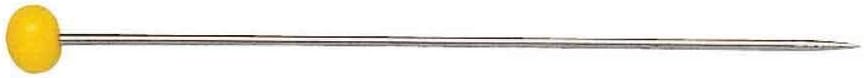 Prym Glaskopfstifte 48x0.80 Glaskopfnadeln, 0,80 x 48mm, bunt, 300g, Stahl, 48 x 0,8mm 48 x 0,80mm,