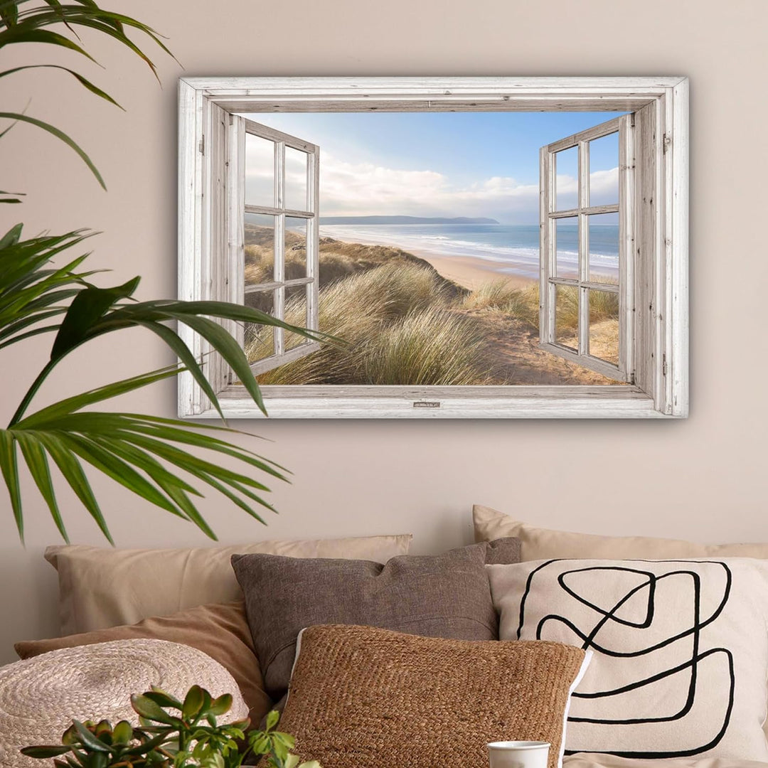 MuchoWow© Leinwand Bilder 90x60 cm Wanddeko Wohnzimmer Aesthetic Room Decor Deko Zimmer Wandbilder M