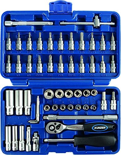 Kunzer Steckschlüssel-Satz 1/4" 54 teilig