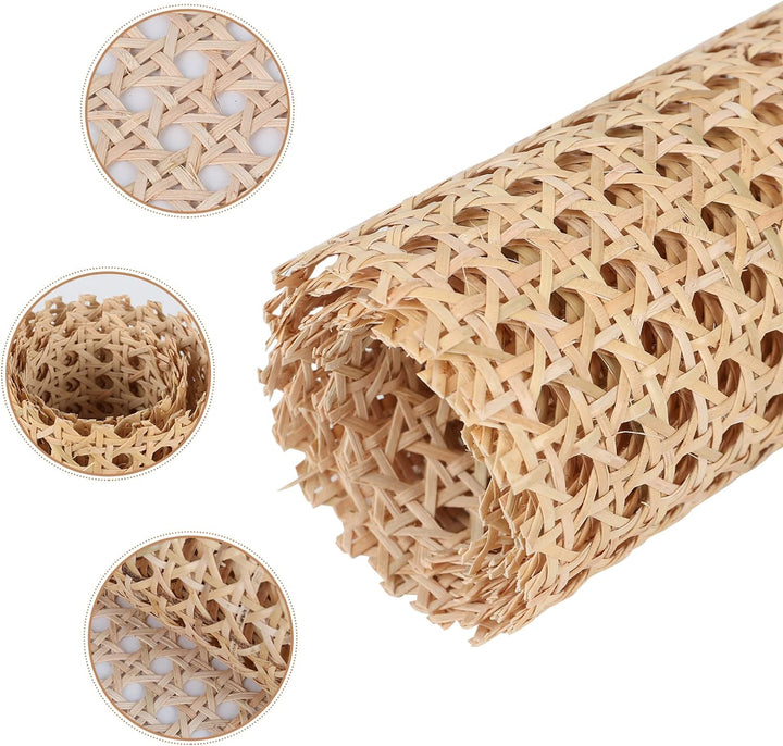 AYYDS Wiener Geflecht, Rattan 0107 Gurtband Natürlich Rattan Geflecht, Handgemachtes Rattan Kunsthan