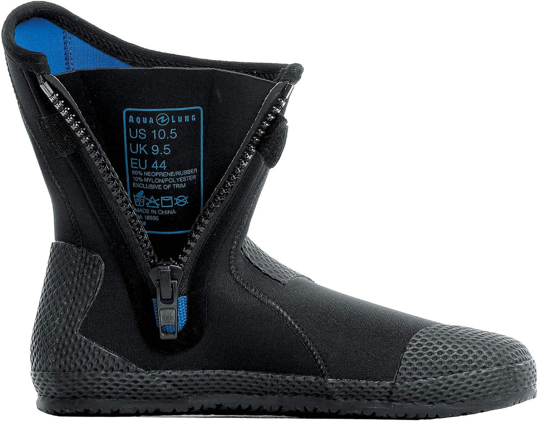 Aqua Lung Superzip Ergo II Neoprenfüssling schwarz/blau 5mm 50, 50