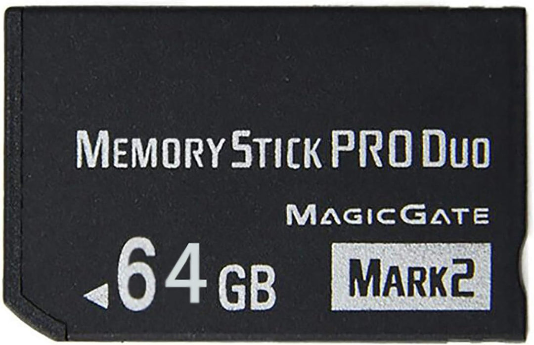 LICHIFIT Pro Duo Speicherkarte, 64 GB, für Sony PSP 2000/3000, High-Speed, Schwarz 64GB, 64GB