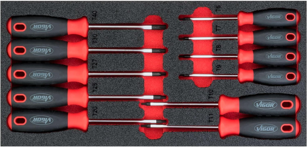 Vigor Torx-Schraubendreher-Satz, 1 Stück, V4991