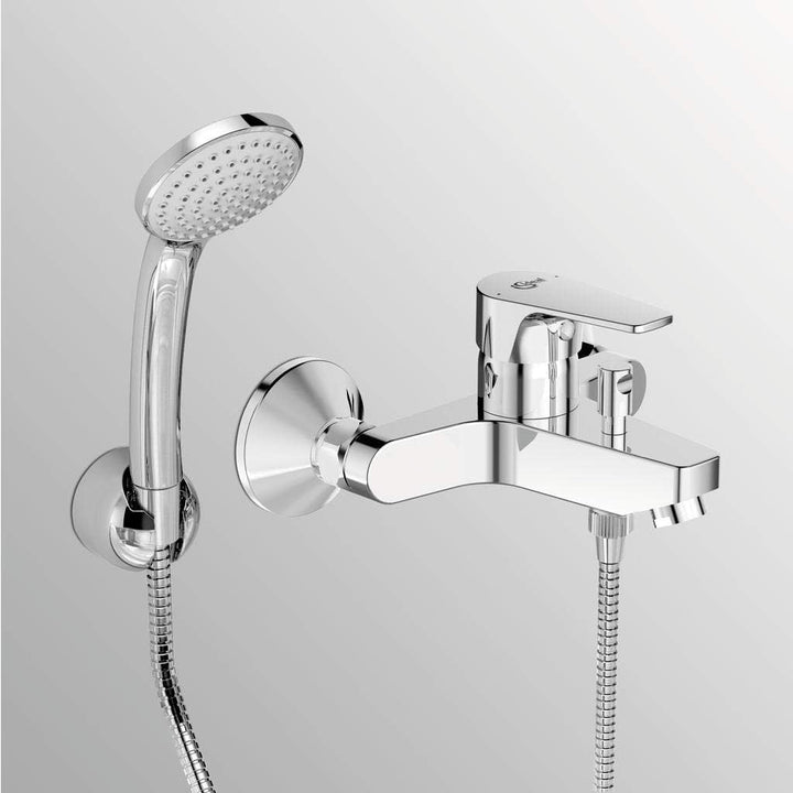 Ideal Standard - Cerafine D Einhebelmischer für Badewanne oder Dusche, mit Zubehör, verchromt