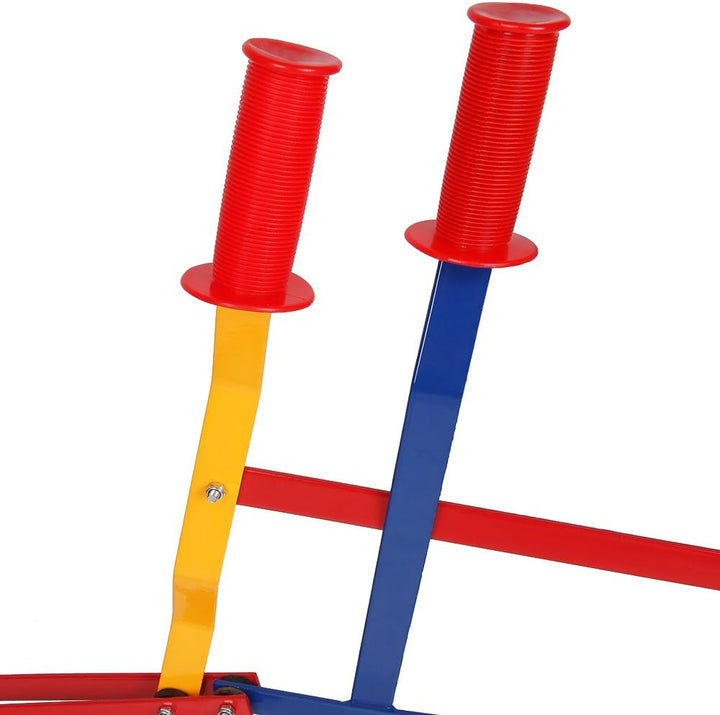 Spielwerk® Sitzbagger 360° Radius Schwenk- und Greiffunktion bis 50kg Sandkasten Aufsitzbagger Schau