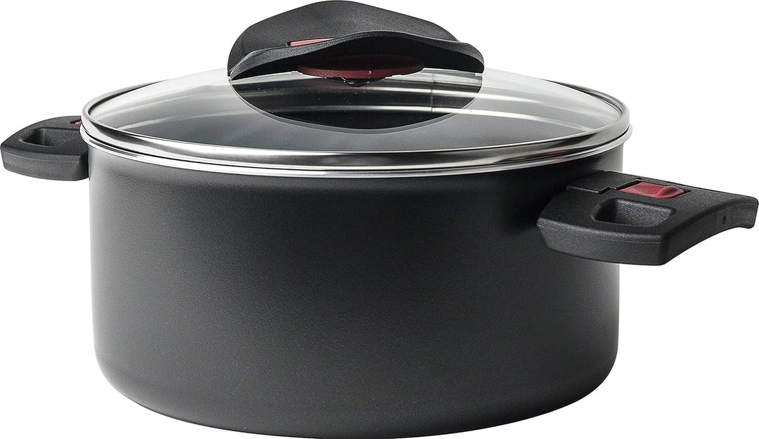 Ballarini Click & Cook Topf 16 cm 81250D.16 aus Aluminium mit Keravis-Antihaftbeschichtung und einkl