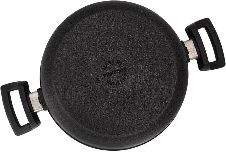 Eurolux XL Kasserolle Induktion Set & Deckel Ø32 cm - hohe runde Universal Bratenkasserolle 8 Liter