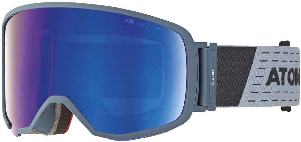 ATOMIC Herren Schneebrille Revent L FDL HD Blue Goggle Blau, Blau