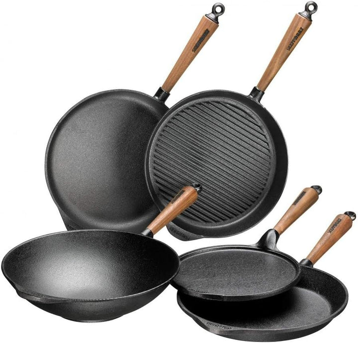SKEPPSHULT Bratpfanne, Gusseisen, Schwarz, 26 cm