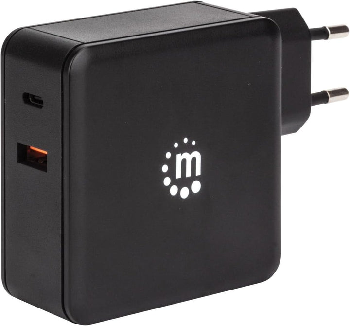 Manhattan 180054 Power Delivery USB-Netzteil 45 W USB-C Power Delivery-Port (PD 3.0) mit bis zu 45 W