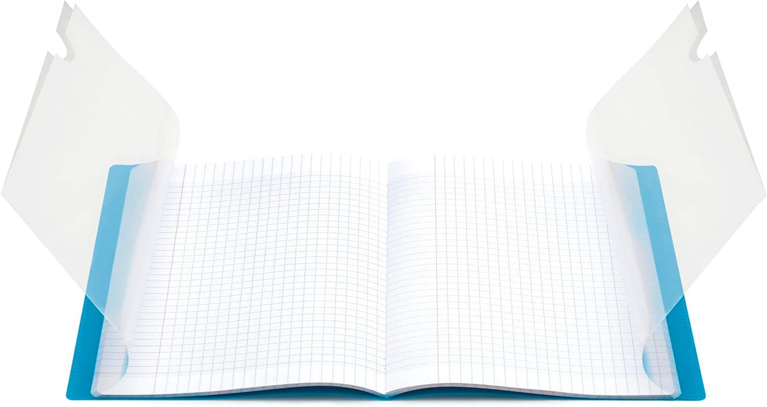 Clairefontaine 981404C - Packung mit 10 Heften Koverbook DIN A4+, 24x32cm, 48 Blatt Französische Lin