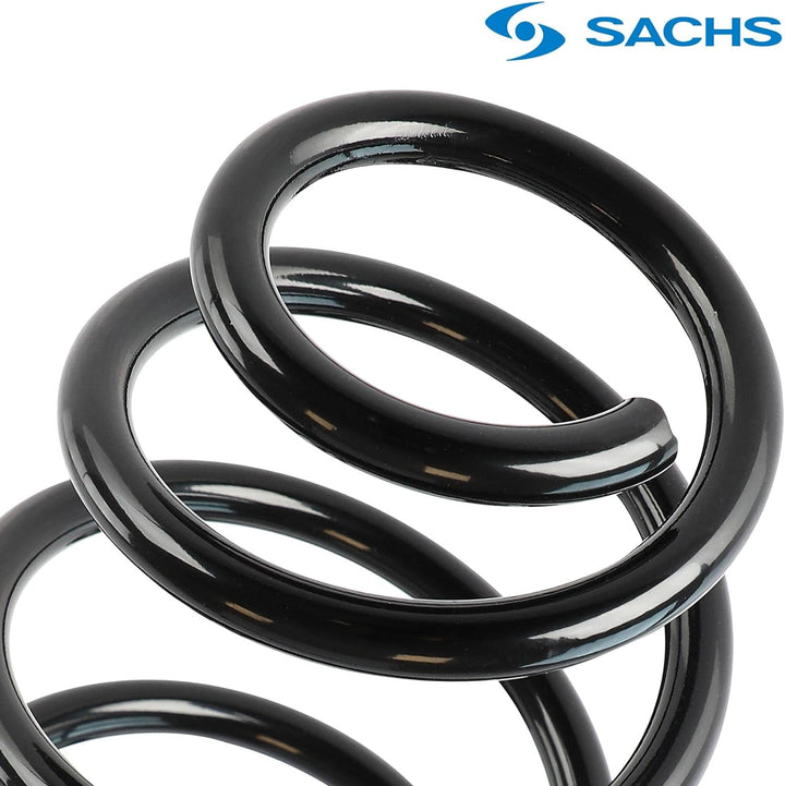 2x Original Sachs 997459 Fahrwerksfeder Vorderachse Kompatibel mit Leon 1999-2006 Toledo II 1998-200