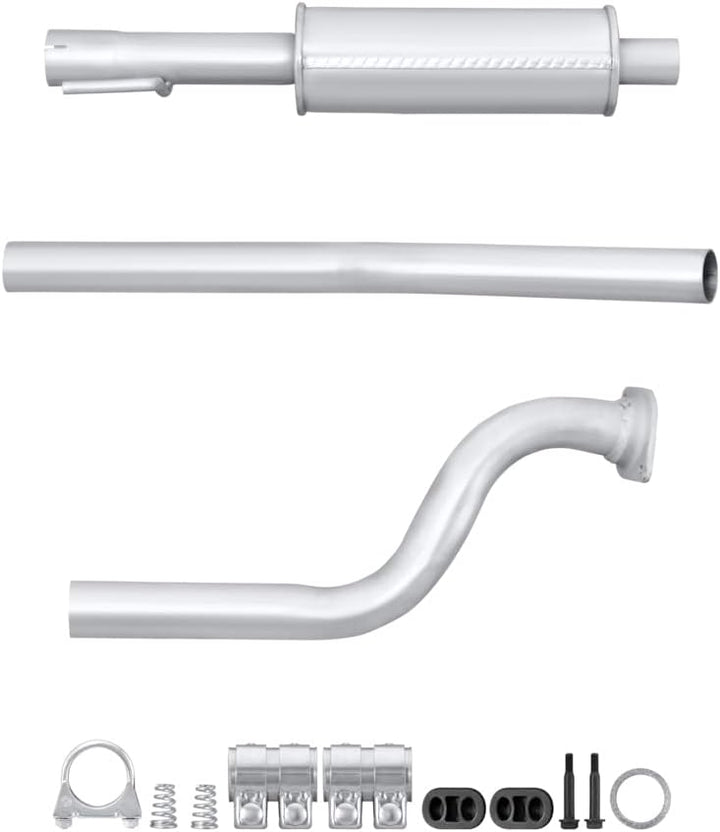 HELLA 8LB 366 021-081 Vorschalldämpfer - Easy2Fit® Kit - vorne - dreiteilig - Set mit Anbauteilen