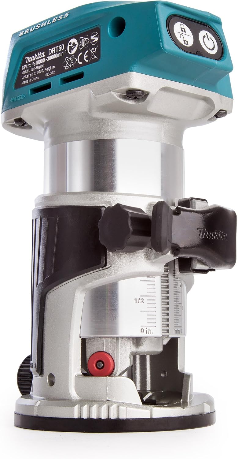 DRT50ZJX3 Accu Freesmachine 18v Li-ion | zonder accu's en lader in M-box Einzeln, Einzeln