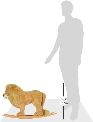 Steiff Schaukeltier Löwe Leo, Süsses Stofftier, Jungen, Mädchen & Babys ab 0 Monaten, Plüschtier 70