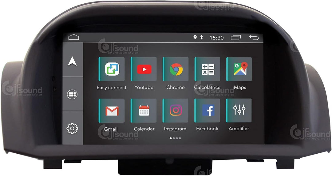 Costum fit Autoradio für Ford Fiesta 2013-16 Android GPS Bluetooth WiFi Dab USB Full HD Touchscreen