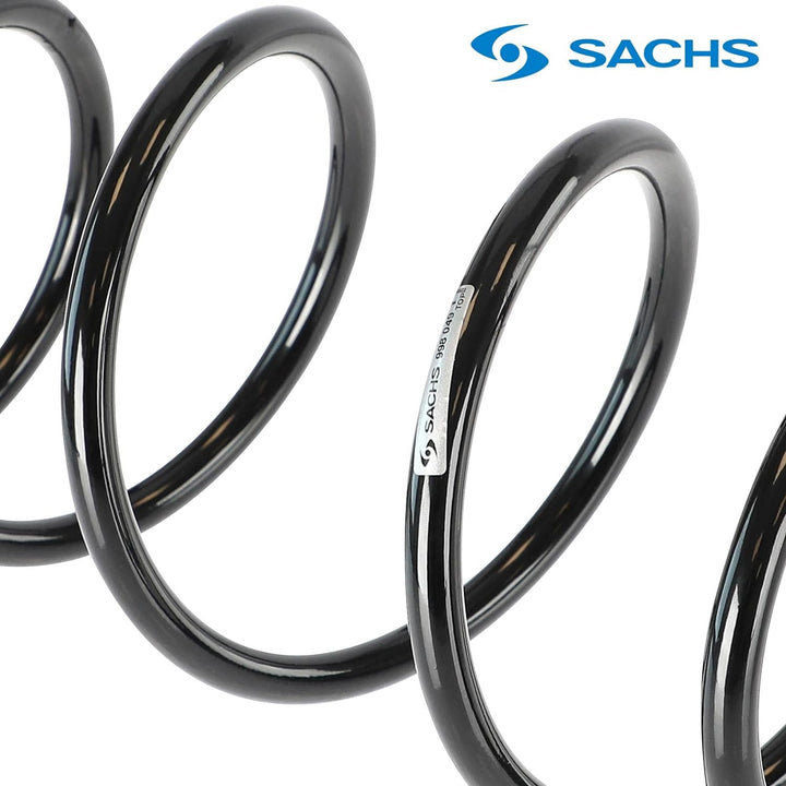 2x Original Sachs 998049 Fahrwerksfeder Vorderachse Kompatibel mit 3er E46 2.0L 2001-2007 5er E39 2.