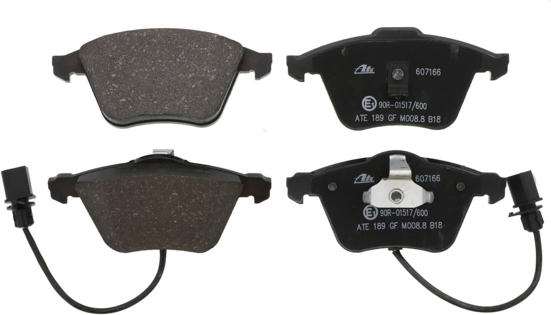 ATE 13.0460-7166.2 Bremsbelagsatz, Scheibenbremse